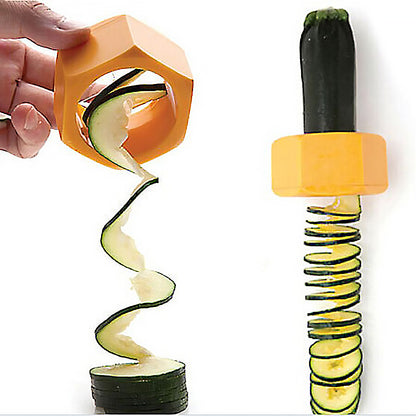 Spiral Knife Vegetable Cutter – Perfect for Creative Cucumber Slicing