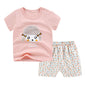 Summer Infant Newborn Baby Boy Clothes – 2PCS T-Shirt and Shorts Set