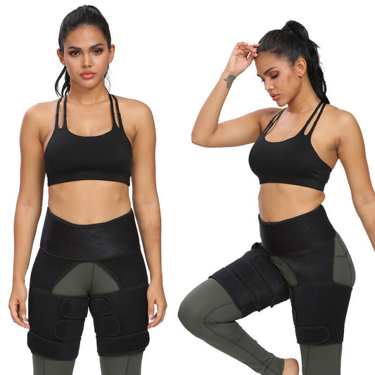 Customizable Cross-Border Sports Protective Gear – Fitness Leggings & Waist Belt - PureSelect