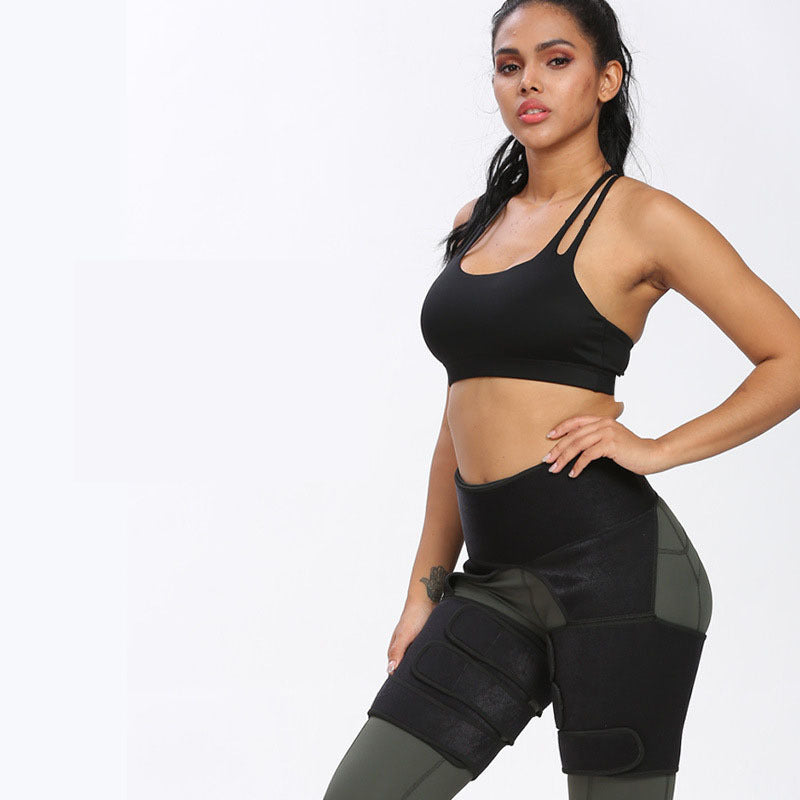 Customizable Cross-Border Sports Protective Gear – Fitness Leggings & Waist Belt - PureSelect