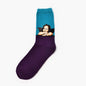 Retro World Famous Painting Men's Socks – Moxiao Factory Direct Selling