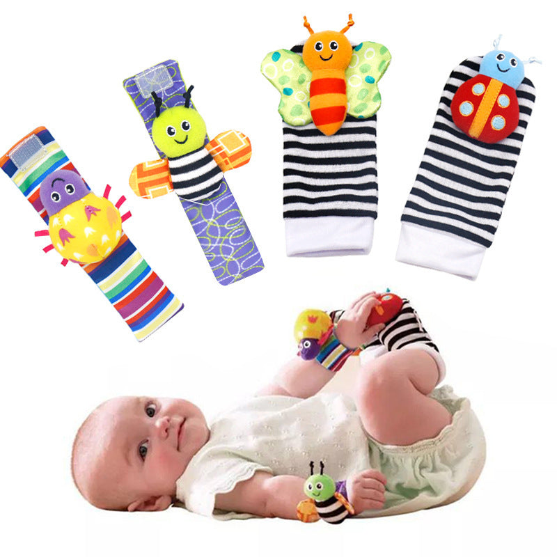 Baby Wrist Strap and Socks Set