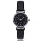 Classic Women's Quartz Watch – Round Analog with Leather Strap