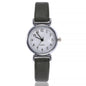 Classic Women's Quartz Watch – Round Analog with Leather Strap