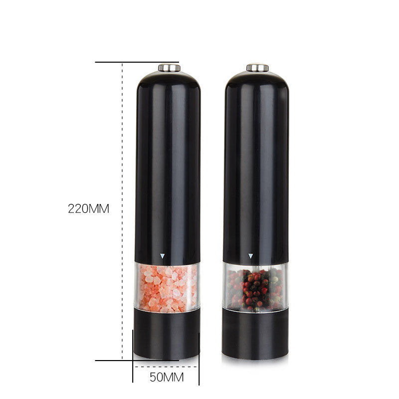 Automatic Electric Black Pepper & Sea Salt Grinder