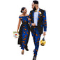 Cotton African Wedding Dress and Suit Sets for Couples