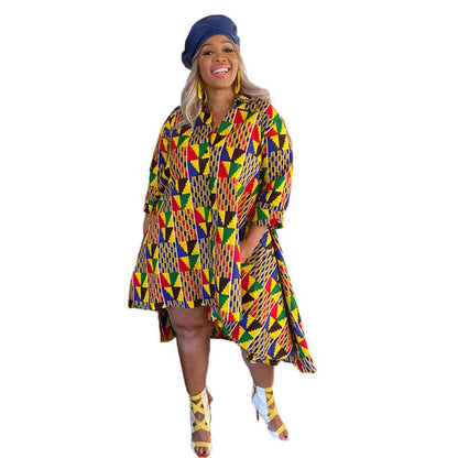 Fashionable Plus Size African Dress for Women