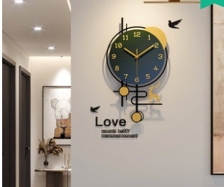 Modern Luxury Wall Clocks for Living Room Decoration