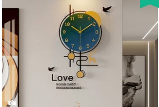 Modern Luxury Wall Clocks for Living Room Decoration