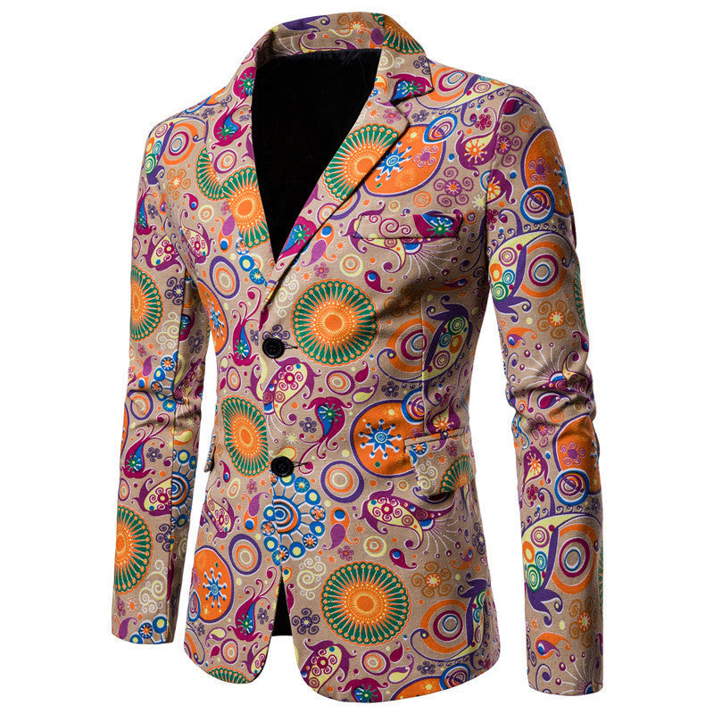 Plus Size African Men's Suit Jacket