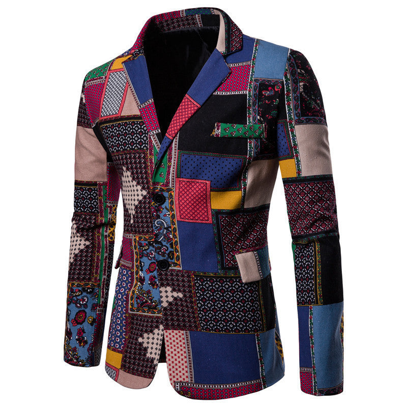 Plus Size African Men's Suit Jacket