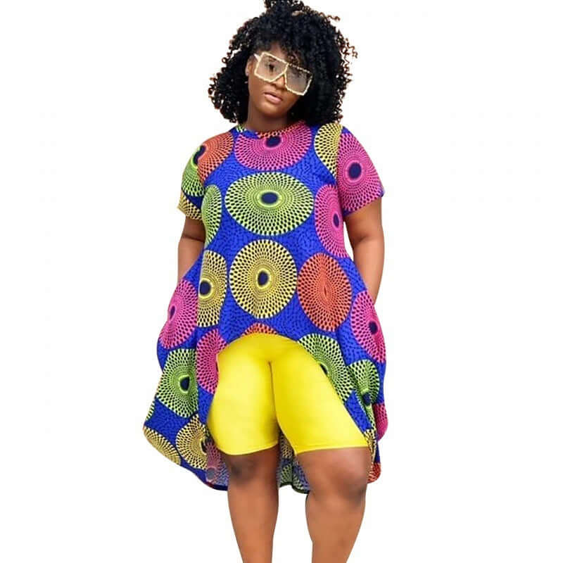 African Style Dress for Women in XL-4XL Sizes