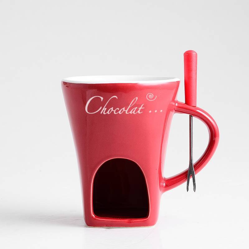 Ceramic Chocolate Cheese Ice Cream Hot Pot Mug