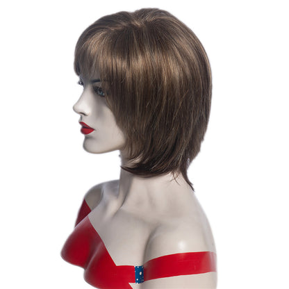 Women's Fashion Wigs, Chemical Fiber Headgear