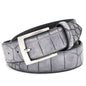 Luxury Faux Pattern Split Leather Men's Designer Belt at Factory Price