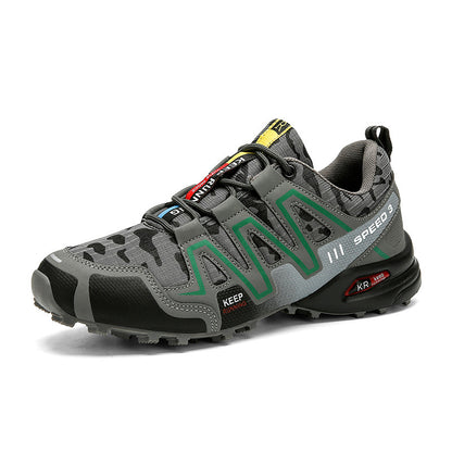 Men Hiking Shoes Climbing Male Sports Shoes Work Safety Toe Tactical Non-Slip Durable Trekking Sneakers Men's Footwear