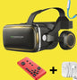 Original VR Shinecon Virtual Reality Glasses 120° FOV 3D Glasses Google Cardboard with Stereo Headphones Box for Smartphone