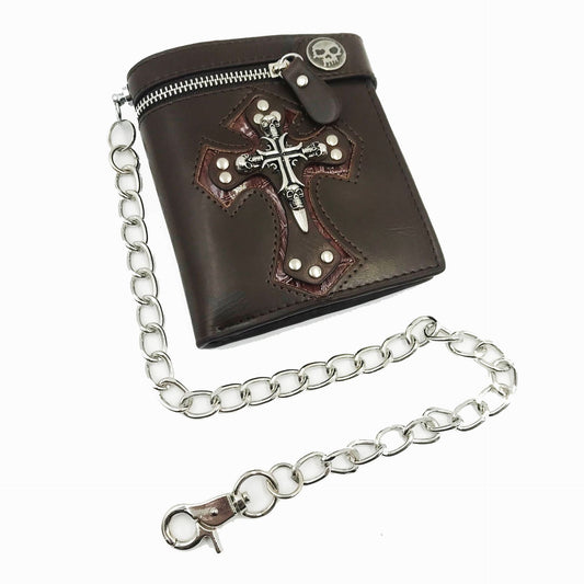 Skull cross wallet