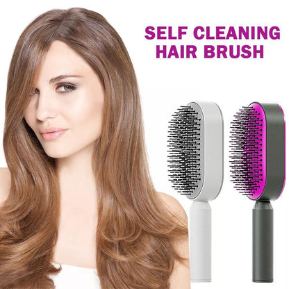 3D Self-Cleaning Hair Growth Comb for Women