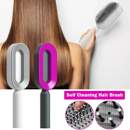 3D Self-Cleaning Hair Growth Comb for Women