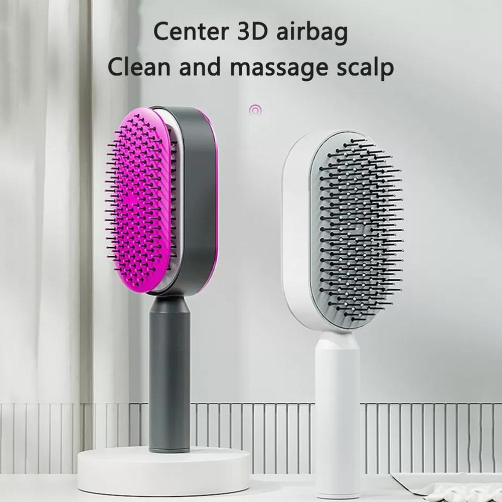 3D Self-Cleaning Hair Growth Comb for Women