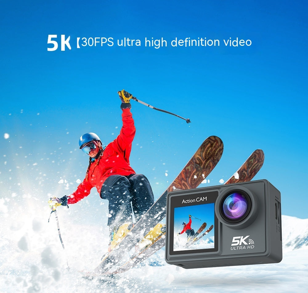 5K Waterproof Sports Camera WIFI Remote Control Camera