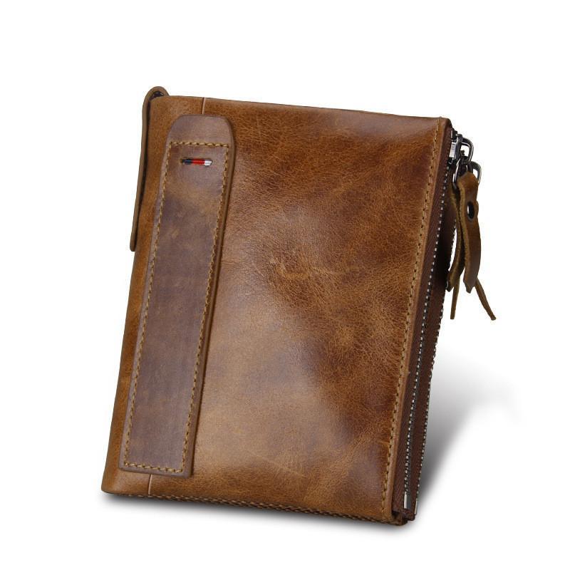 Genuine Leather RFID Blocking Wallets