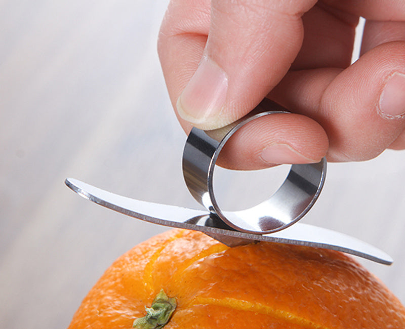 Stainless Steel Peeler Ring – Effortless Peeling for All Your Fruits and Vegetables