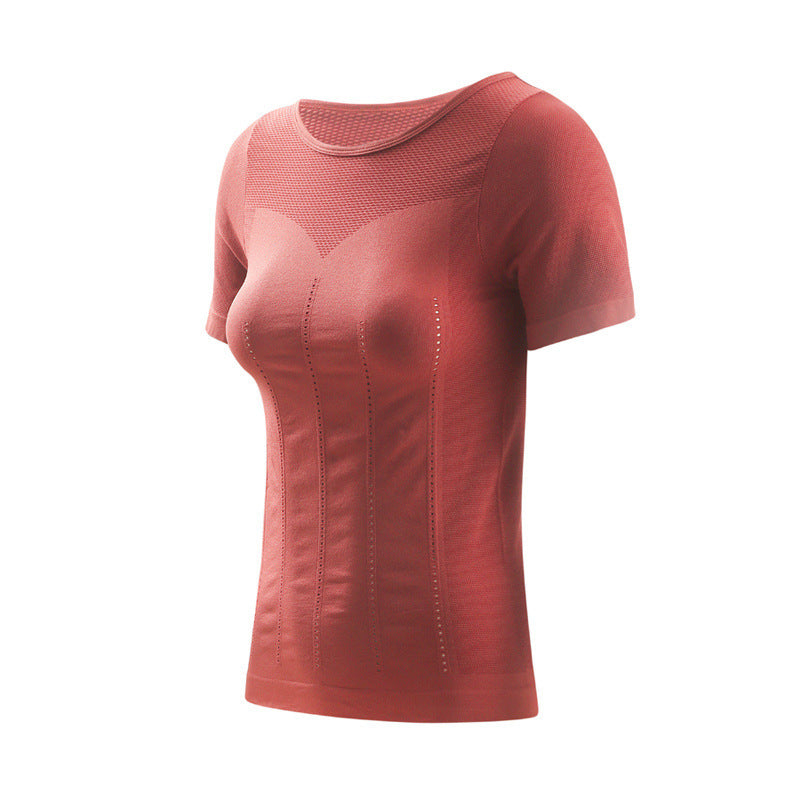 Thin Yoga Clothes Fitness T-Shirt for Running