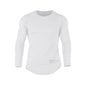 Autumn Fitness Elastic Breathable Long Sleeve T-Shirt for Men