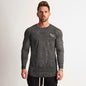 Doctor Muscle Spring Fitness Long Sleeve Training Shirt for Men