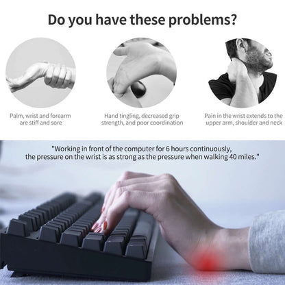 Magnetic Levitation Ergonomic Wrist Rest with Memory Foam