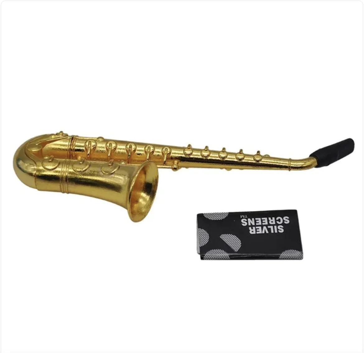 Small Metal Saxophone Pipe - PureSelect