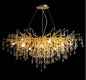 Postmodern Light Luxury Chandelier Water Drop Crystal Lamp Atmosphere