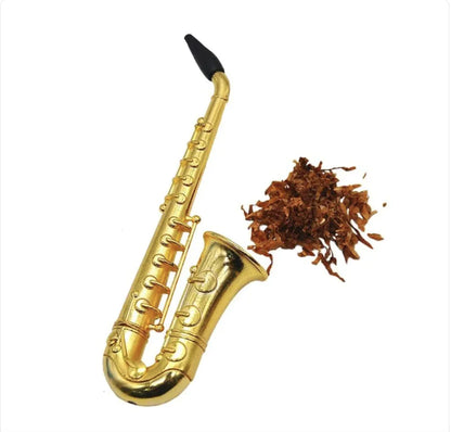 Small Metal Saxophone Pipe - PureSelect