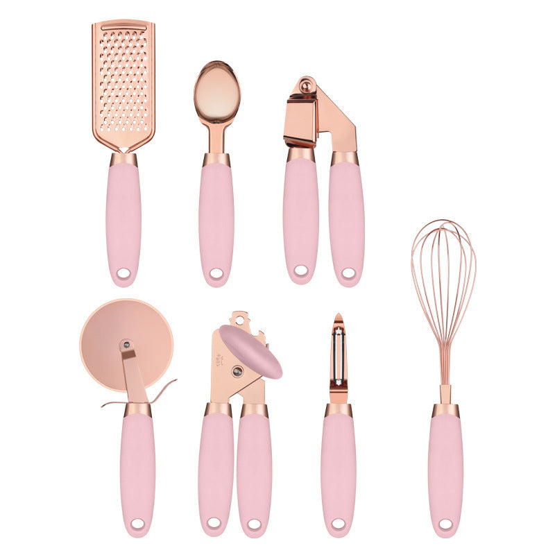 Copper-Plated Peeler Set for Household Use