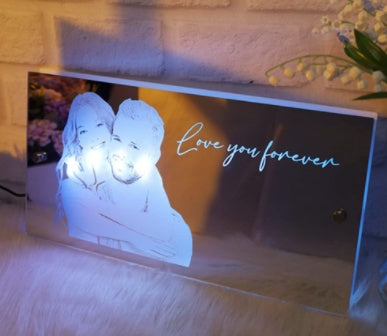 Personalized Name LED Mirror