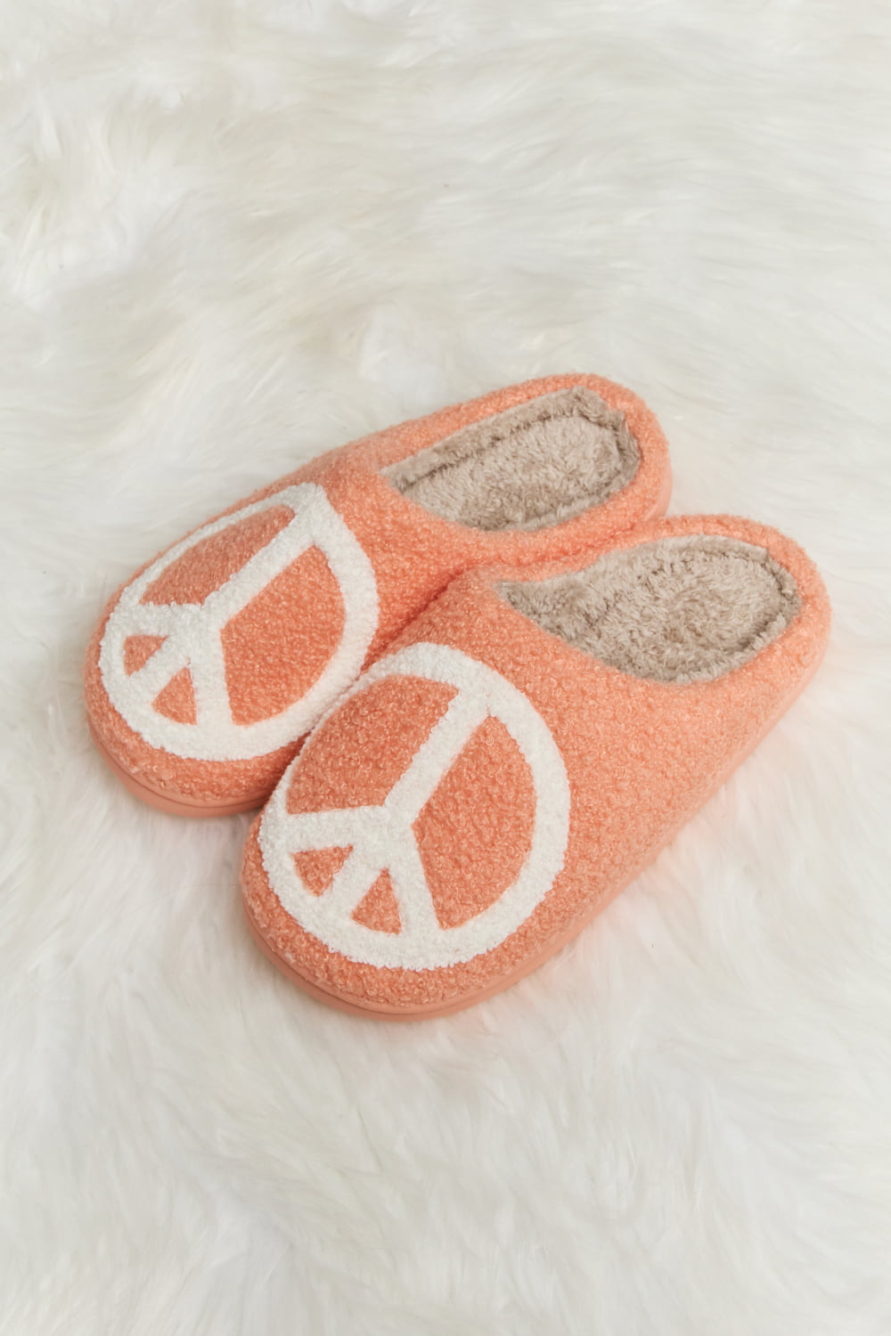 Melody Printed Plush Slide Slippers - PureSelect