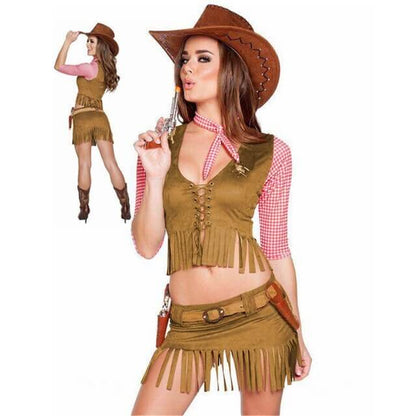 Cowboy Halloween Pirate Costume