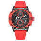 Men’s Multi-function Timing Luminous Waterproof Calendar Watch for Students