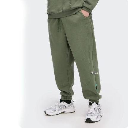 Solid Color Plus Velvet Sweatpants – Soft and Cozy for Ultimate Comfort