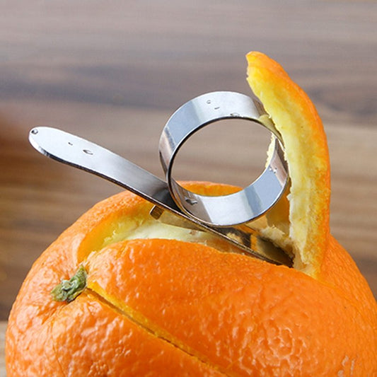 Stainless Steel Peeler Ring – Effortless Peeling for All Your Fruits and Vegetables