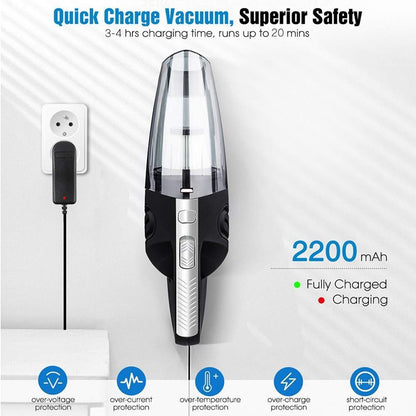 Portable Rechargeable Vacuum Cleaner