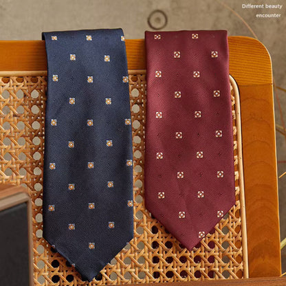 Polyester All-Match Tie for Fashion Business and Formal Wear