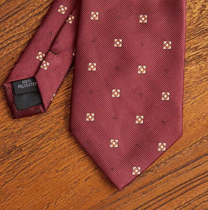 Polyester All-Match Tie for Fashion Business and Formal Wear