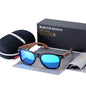 Polarized Wood Frame Sunglasses for Men