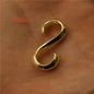 Pure Copper S Hook Solid Brass Cloth Buckle DIY Handmade Luggage Accessories