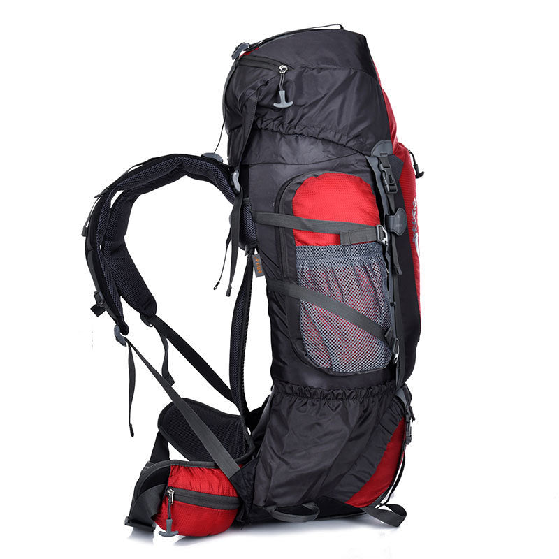 Professional Mountaineering Backpack - 80L/85L Outdoor Travel Hiking and Camping Backpack with Tent Storage