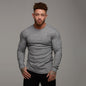 Doctor Muscle Spring Fitness Long Sleeve Training Shirt for Men