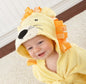 Cartoon Animal Hooded Baby Bath Towels – Soft Cotton Bathrobes for Children